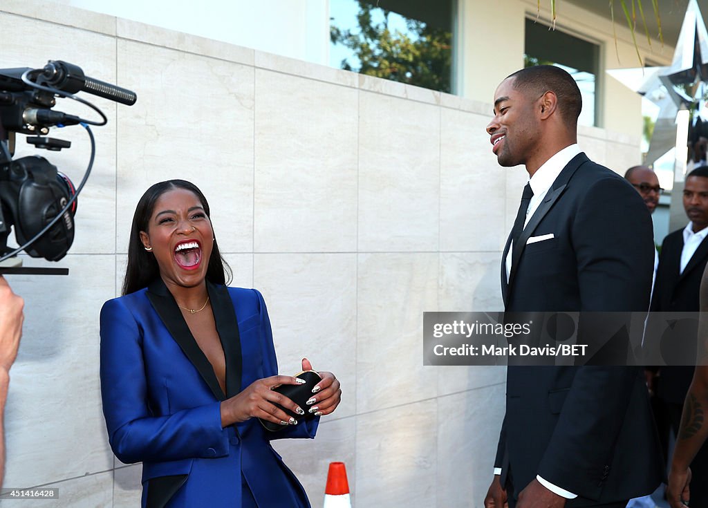 BET AWARDS '14 - Debra Lee's Pre-Dinner - Red Carpet Arrivals