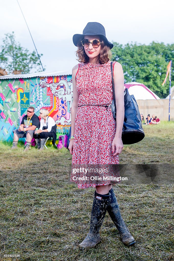 Street Style - Glastonbury Festival