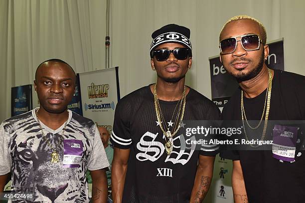 Diamond Platnumz attend day 2 of the Radio Broadcast Center during the BET Awards '14 on June 28, 2014 in Los Angeles, California.