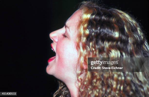 American musician Joan Osborne performs on stage at Irving Plaza, 1995.