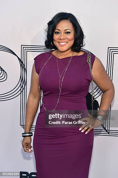 Actress Lela Rochon attends the "PRE" BET Awards Dinner at Milk Studios on June 28, 2014 in Hollywood, California.