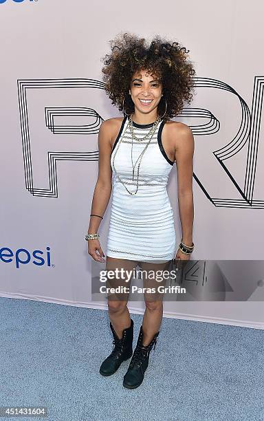 Kandace Springs attends the "PRE" BET Awards Dinner at Milk Studios on June 28, 2014 in Hollywood, California.