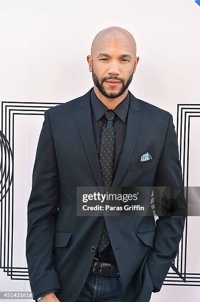 Actor Stephen Bishop attends the "PRE" BET Awards Dinner at Milk Studios on June 28, 2014 in Hollywood, California.