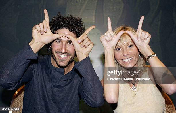 Survivor Africa winner Ethan Zohn and Survivor Australia winner Tina Wesson