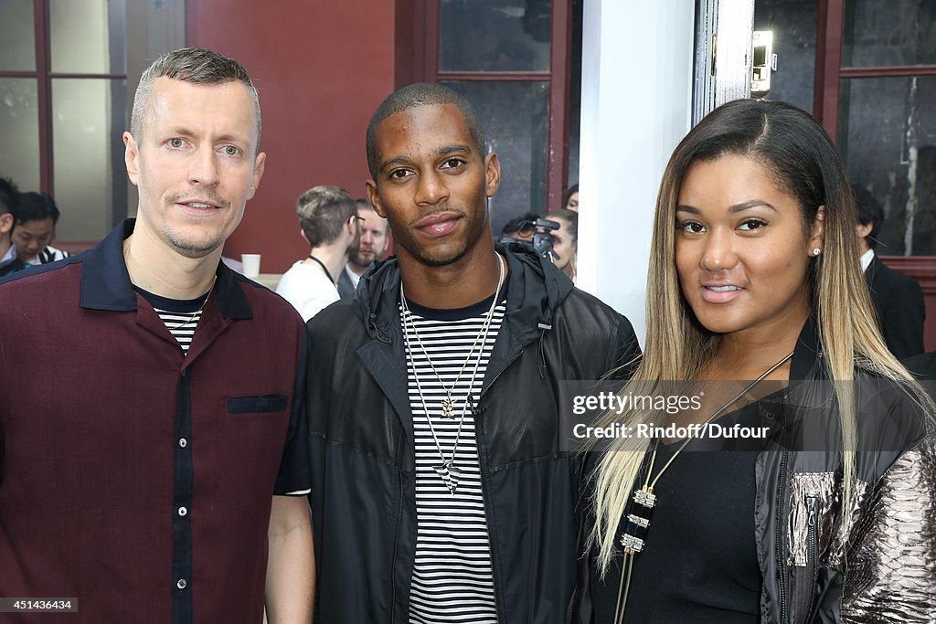 Lanvin : Front Row - Paris Fashion Week - Menswear S/S 2015