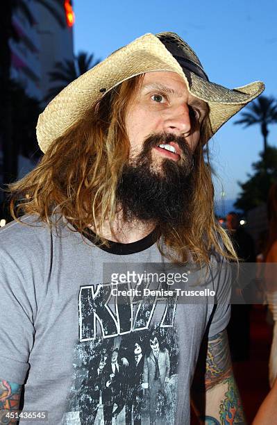 Rob Zombie during Hard Rock Hotel and Casino 10th Anniversary Weekend - Bon Jovi in Concert - Red Carpet Arrivals at The Hard Rock Hotel and Casino...