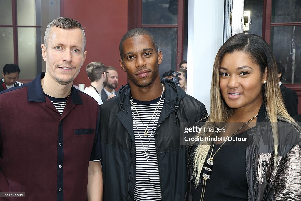 Lanvin : Front Row - Paris Fashion Week - Menswear S/S 2015