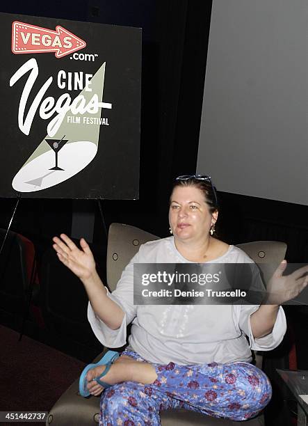 Allison Anders during CineVegas Film Festival 2003 - Krispy Kreme Presents Doughnuts With Allison Anders at The Palms Casino Resort in Las Vegas,...