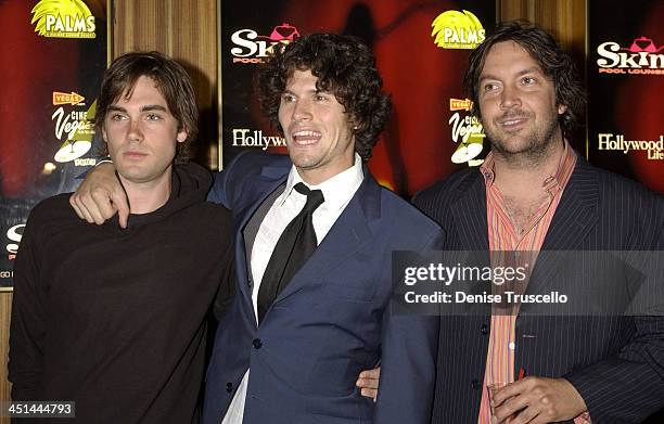 Drew Fuller, Bret Roberts, Chris Fisher during CineVegas Film Festival 2003 - Movieline Hollywood Life Presents the Closing Night Gala At Skin -...