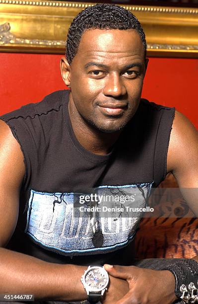 Brian McKnight All Night Long Video Shoot With Special Guest Nelly, News Photo