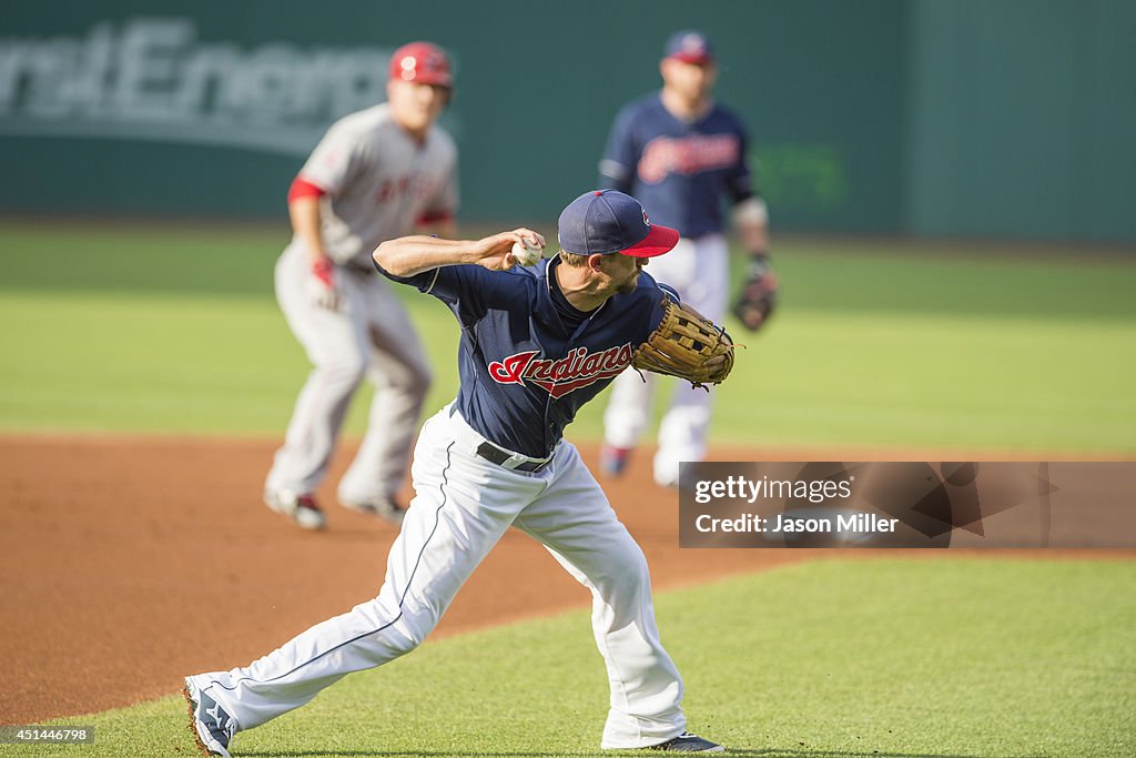 Los Angeles Angels of Anaheim v Cleveland Indians