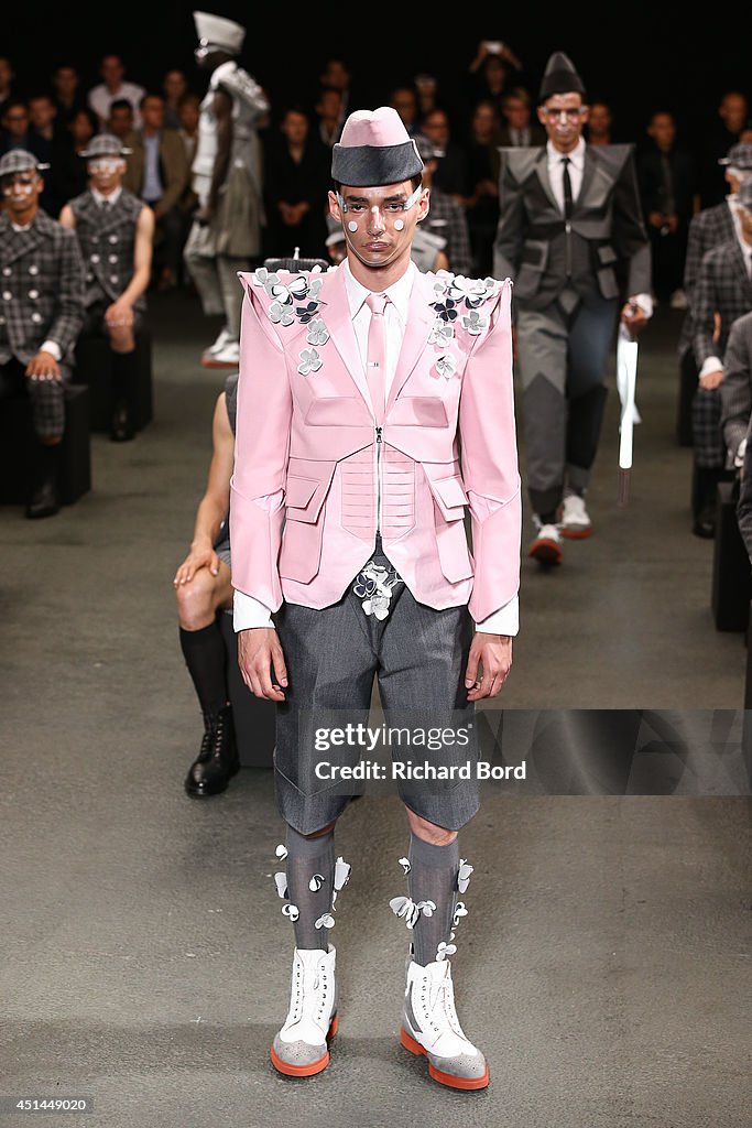 Thom Browne : Runway - Paris Fashion Week - Menswear S/S 2015