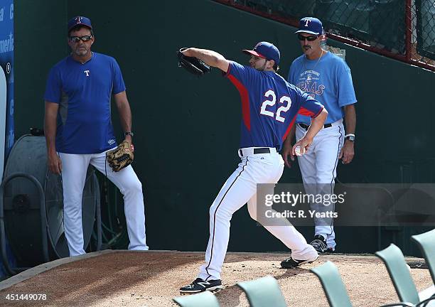 Cleveland Indians v Texas Rangers, News Photo