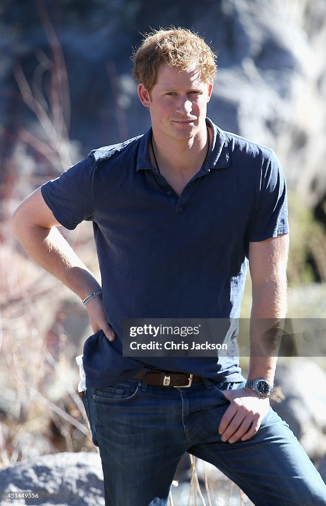 Prince Harry Visits Chile - Day 3