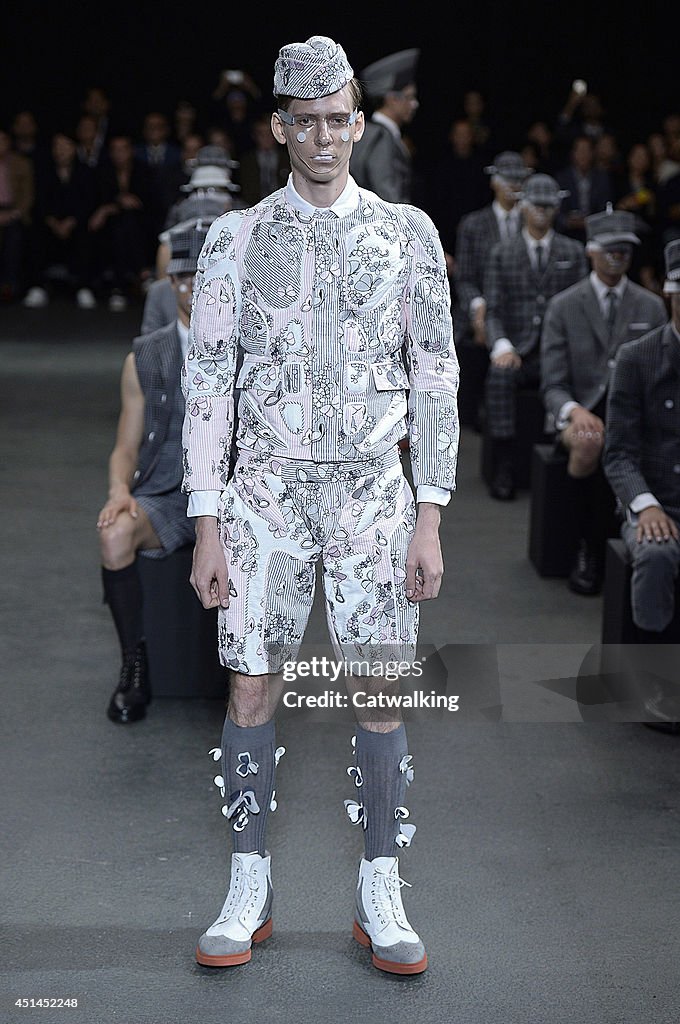 Thom Browne - Mens Spring 2015 Runway - Paris Menswear Fashion Week