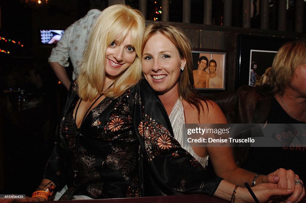 Claire Vranian and Kristine Elliott during Joe Elliott at The Rainbow