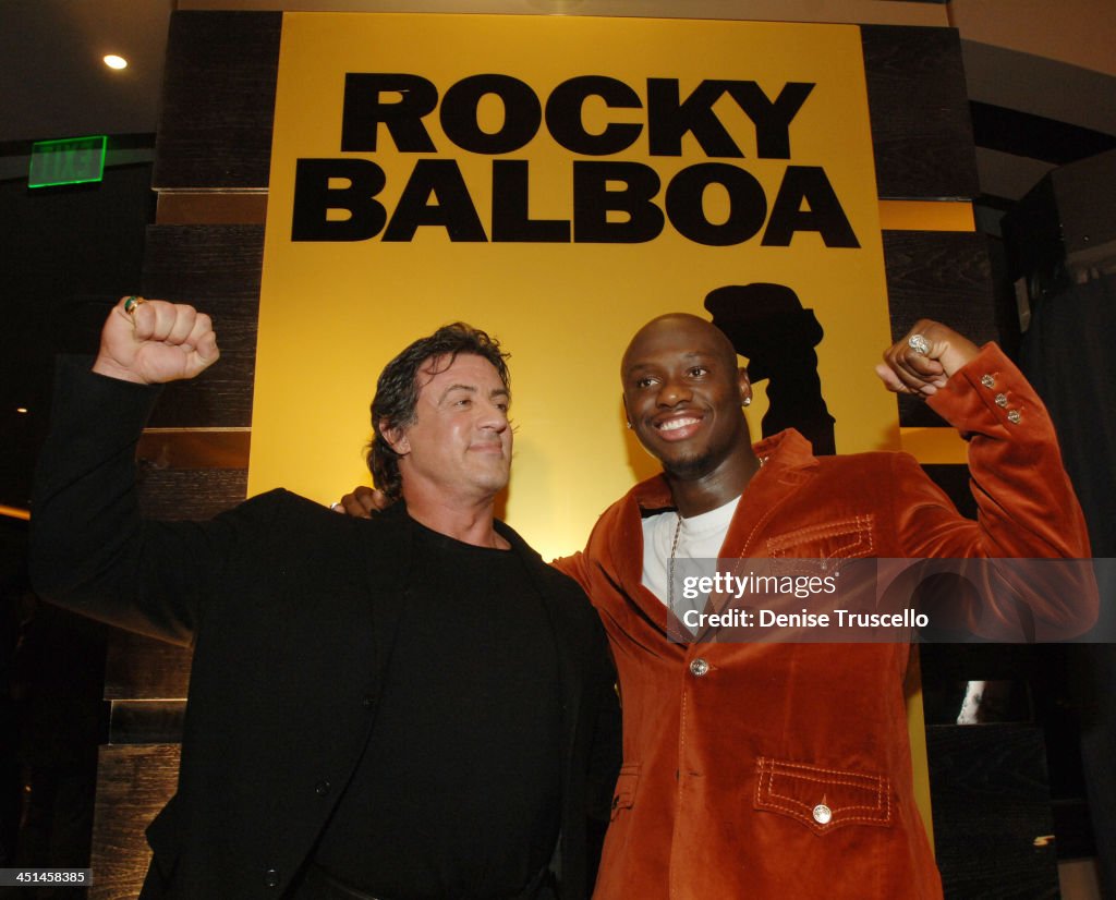 Rocky Balboa Las Vegas Premiere - Red Carpet Arrivals at The Aladdin/Planet Hollywood Hotel and Casino Resort