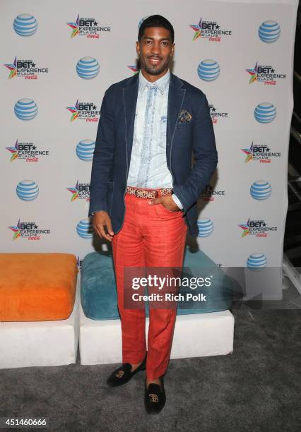 Fonzworth Bentley attends the Fan Fest - AT&T, Geico, Poetic Jeans, Sneaker Con, Tennis, Xbox, Health And Wellness, Nickelodeon, Centric Centrified,...