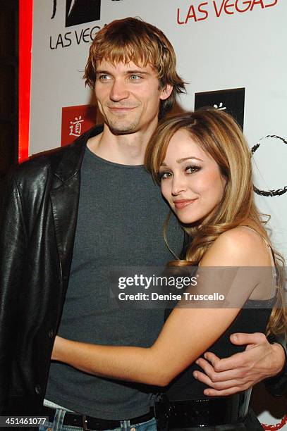 Jesse Warren and Autumn Reeser during Autumn Reeser at TAO Asian Bistro at The Venetian Hotel and Casino Resort - January 06, 2007 at TAO Asian...