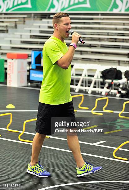 Trainer Joe Barton attends the Sprite Court during the 2014 BET Experience At L.A. LIVE on June 29, 2014 in Los Angeles, California.