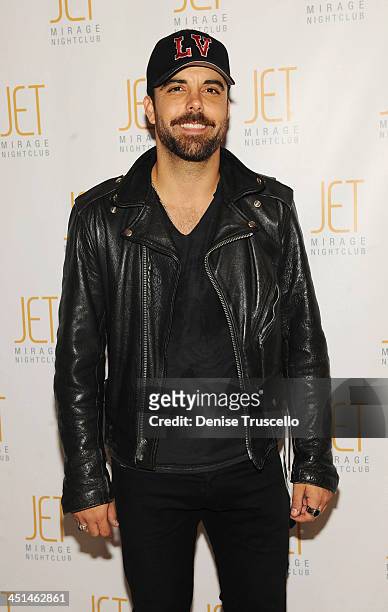 Franky Perez arrives at Jet Nightclub at The Mirage on October 2, 2009 in Las Vegas, Nevada.