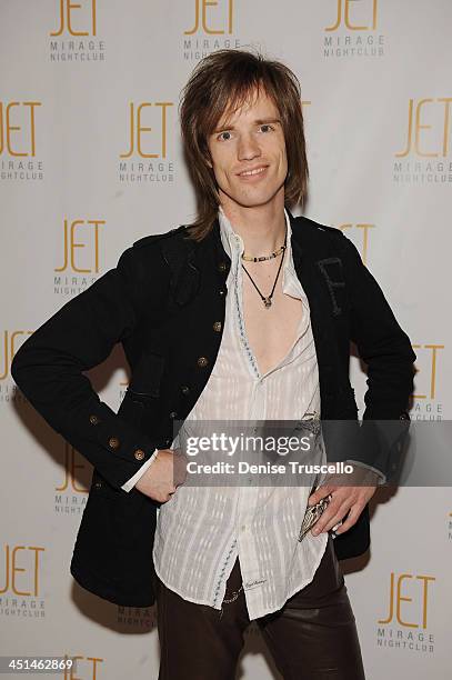 Hagan arrives at Jet Nightclub at The Mirage on October 2, 2009 in Las Vegas, Nevada.