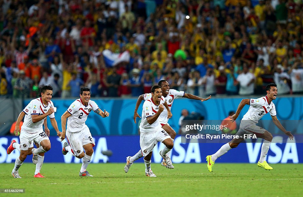 Costa Rica v Greece: Round of 16 - 2014 FIFA World Cup Brazil