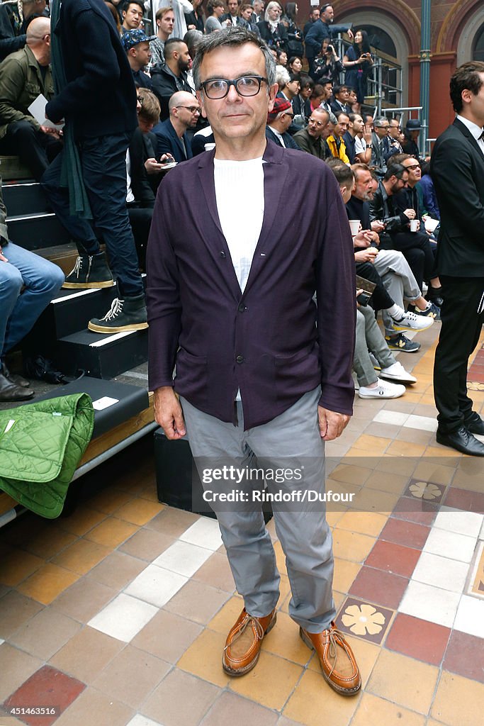 Lanvin : Front Row - Paris Fashion Week - Menswear S/S 2015