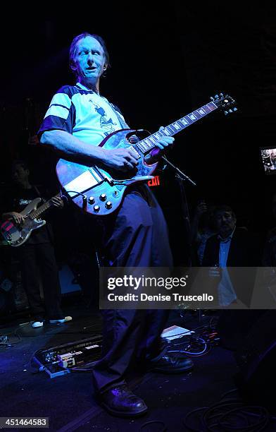 Guitarist Robby Krieger of the Doors performs at Waisted Space at Hard Rock Hotel and Casino on October 11, 2009 in Las Vegas, Nevada.