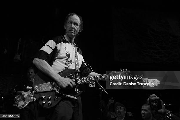 Guitarist Robby Krieger of the Doors performs at Waisted Space at Hard Rock Hotel and Casino on October 11, 2009 in Las Vegas, Nevada.