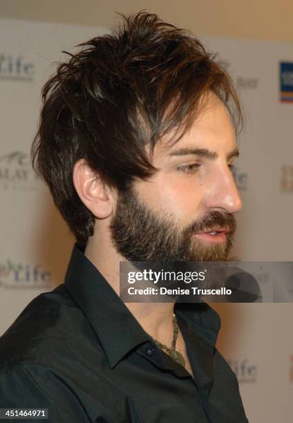 Singer Josh Kelley arrives at the 2008 Lili Claire Foundations Benefit Concert at Mandalay Bay Resort & Casino Events Center on April 26, 2008 in Las...