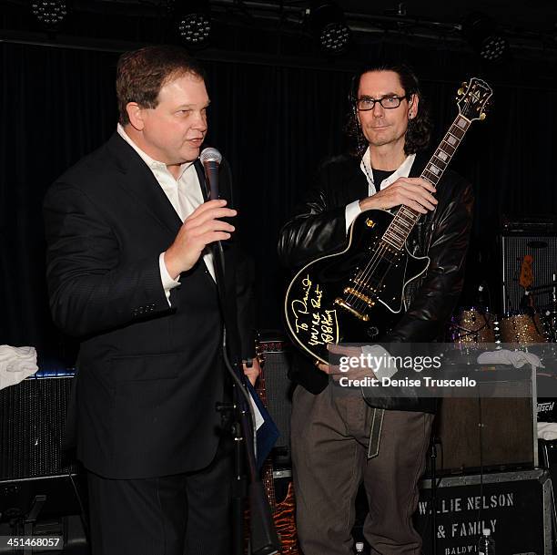 David Saltz attends the grand opening of B.B. Kings Blues Club at The Mirage on December 11, 2009 in Las Vegas, Nevada.