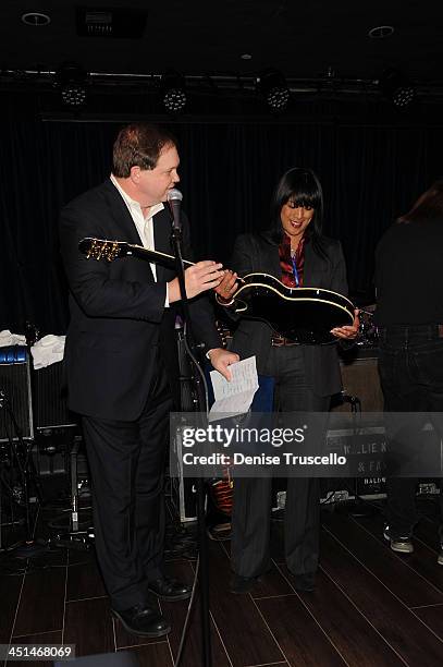 Guests attend the grand opening of B.B. Kings Blues Club at The Mirage on December 11, 2009 in Las Vegas, Nevada.