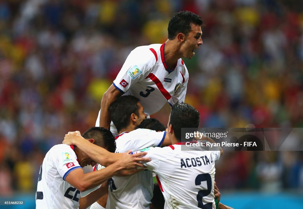 Costa Rica v Greece: Round of 16 - 2014 FIFA World Cup Brazil