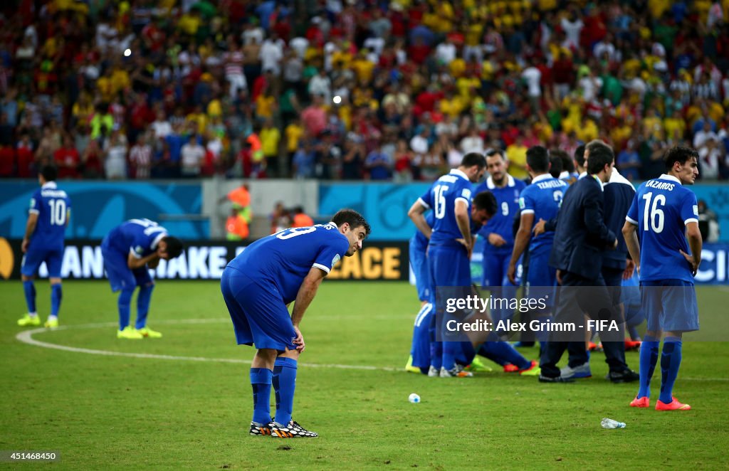 Costa Rica v Greece: Round of 16 - 2014 FIFA World Cup Brazil