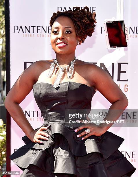 Singer Ledisi attends the Pantene Style Stage during BET AWARDS '14 at Nokia Theatre L.A. LIVE on June 29, 2014 in Los Angeles, California.
