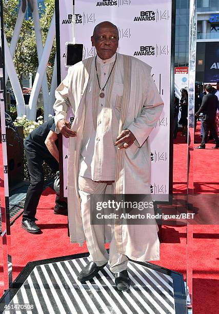 Actor Louis Gossett Jr. Attends the Pantene Style Stage during BET AWARDS '14 at Nokia Theatre L.A. LIVE on June 29, 2014 in Los Angeles, California.