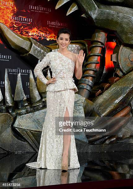 Bingbing Li attends the premiere of the film 'Transformers: Age of Extinction' at Sony Centre on June 29, 2014 in Berlin, Germany.