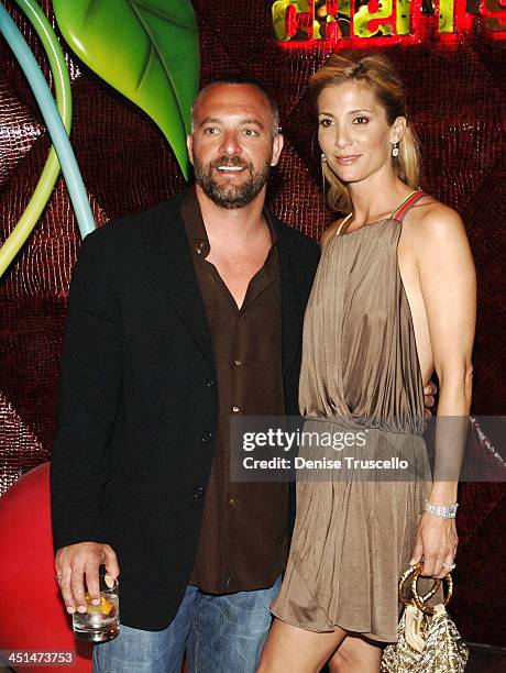 Lorenzo Fratita and wife during Cherry Bar Grand Opening at Red Rock Casino Resort and Spa at Cherry Bar at Red Rock Casino Resort and Spa in Las...
