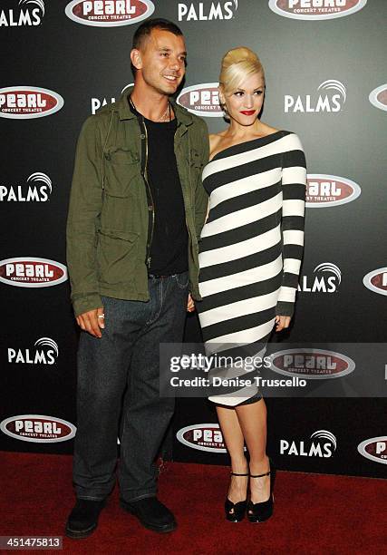 Gavin Rossdale and Gwen Stefani during Grand Opening of The Pearl at The Palms with Gwen Stefani in Concert - Red Carpet Arrivals at The Pearl at The...