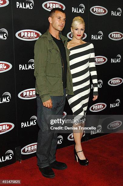 Gavin Rossdale and Gwen Stefani during Grand Opening of The Pearl at The Palms with Gwen Stefani in Concert - Red Carpet Arrivals at The Pearl at The...