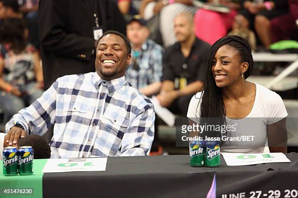 Former NBA player Cedric Ceballos attends the Sprite Court during the 2014 BET Experience At L.A. LIVE on June 29, 2014 in Los Angeles, California.