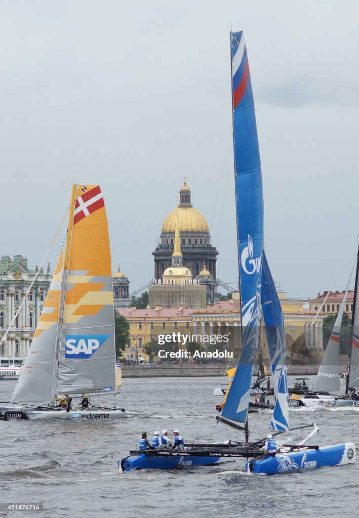 'Extreme Sailing Series' regatta in Russia