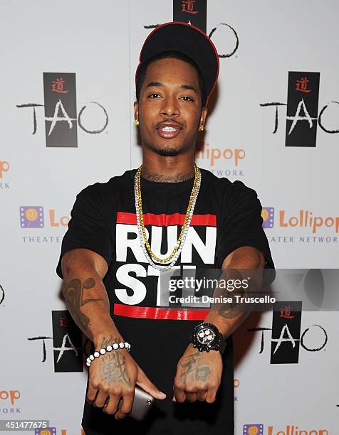 Chingy arrives at TAO Nightclub at the Venetian on March 18, 2010 in Las Vegas, Nevada.