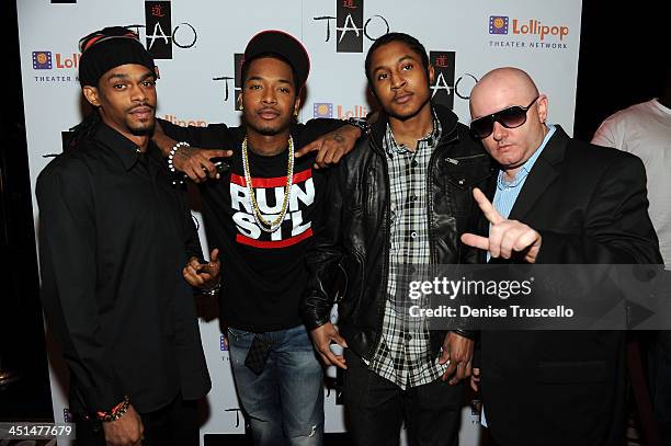 Chingy arrives at TAO Nightclub at the Venetian on March 18, 2010 in Las Vegas, Nevada.