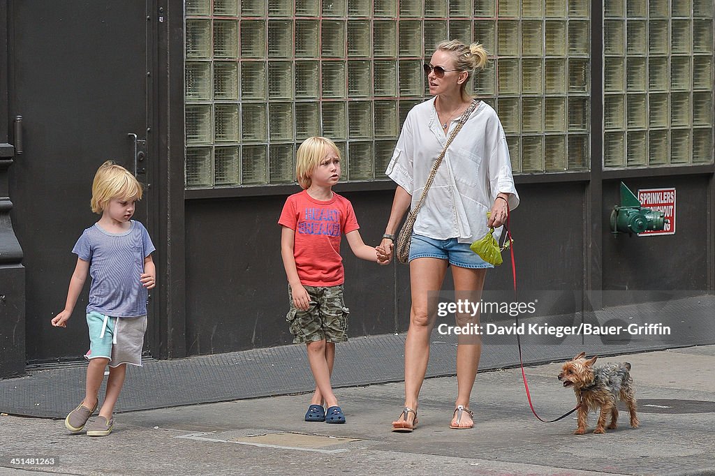 Celebrity Sightings - Bauer-Griffin - 2013