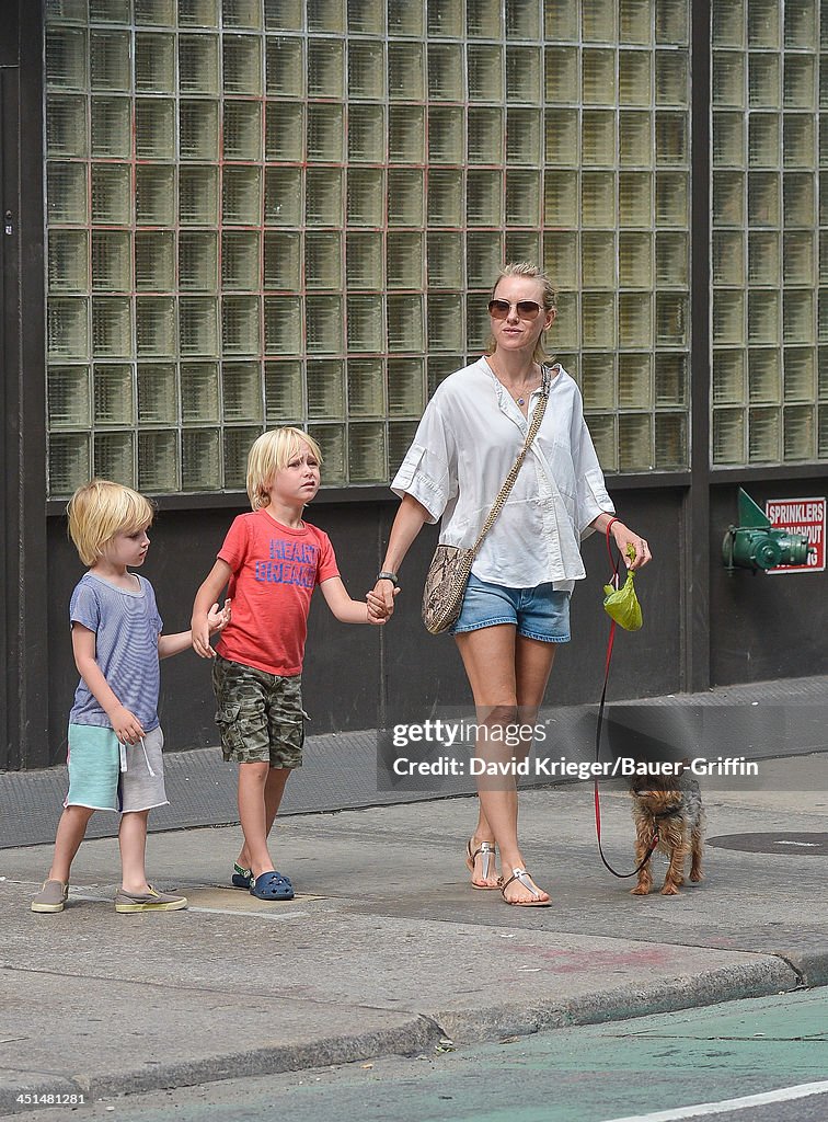 Celebrity Sightings - Bauer-Griffin - 2013