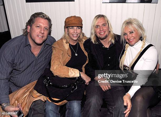 Gary Smith, Laurie Locklier, Charlie Hill and Linda Hogan attend the Official Precious: Based On The Novel 'Push' By Sapphire after party at Island...