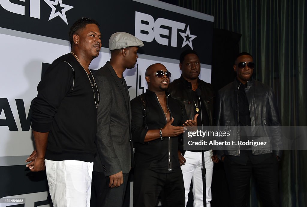 BET AWARDS '14 - Winners Room