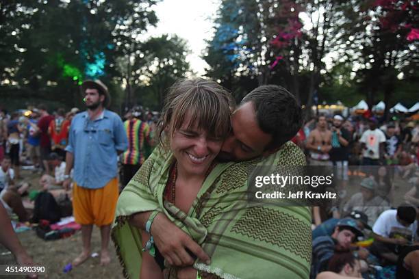 Atmosphere on Day 4 of the 2014 Electric Forest Festival on June 29, 2014 in Rothbury, Michigan.